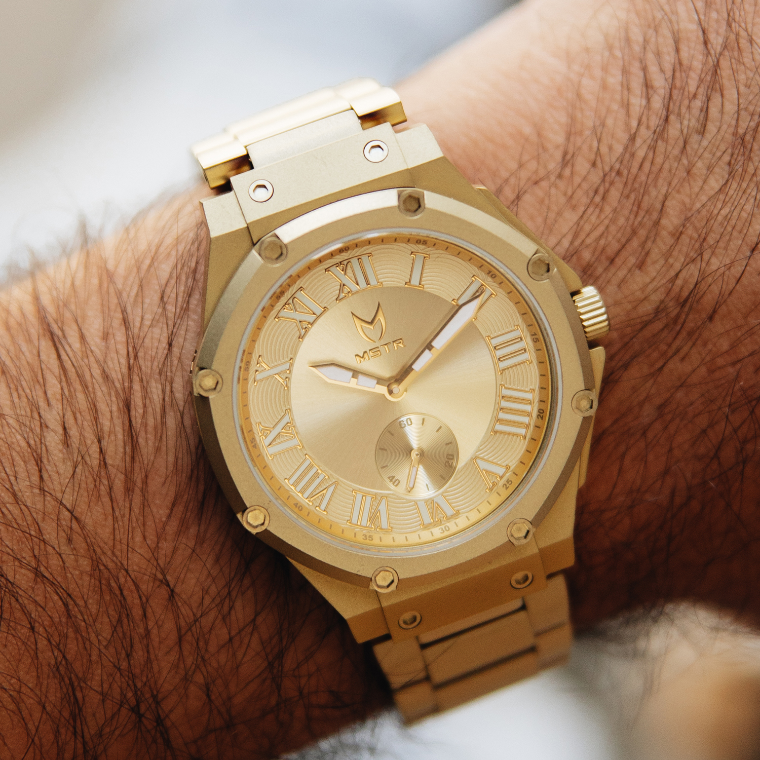 Ultra Slim Gold MSTR Watches